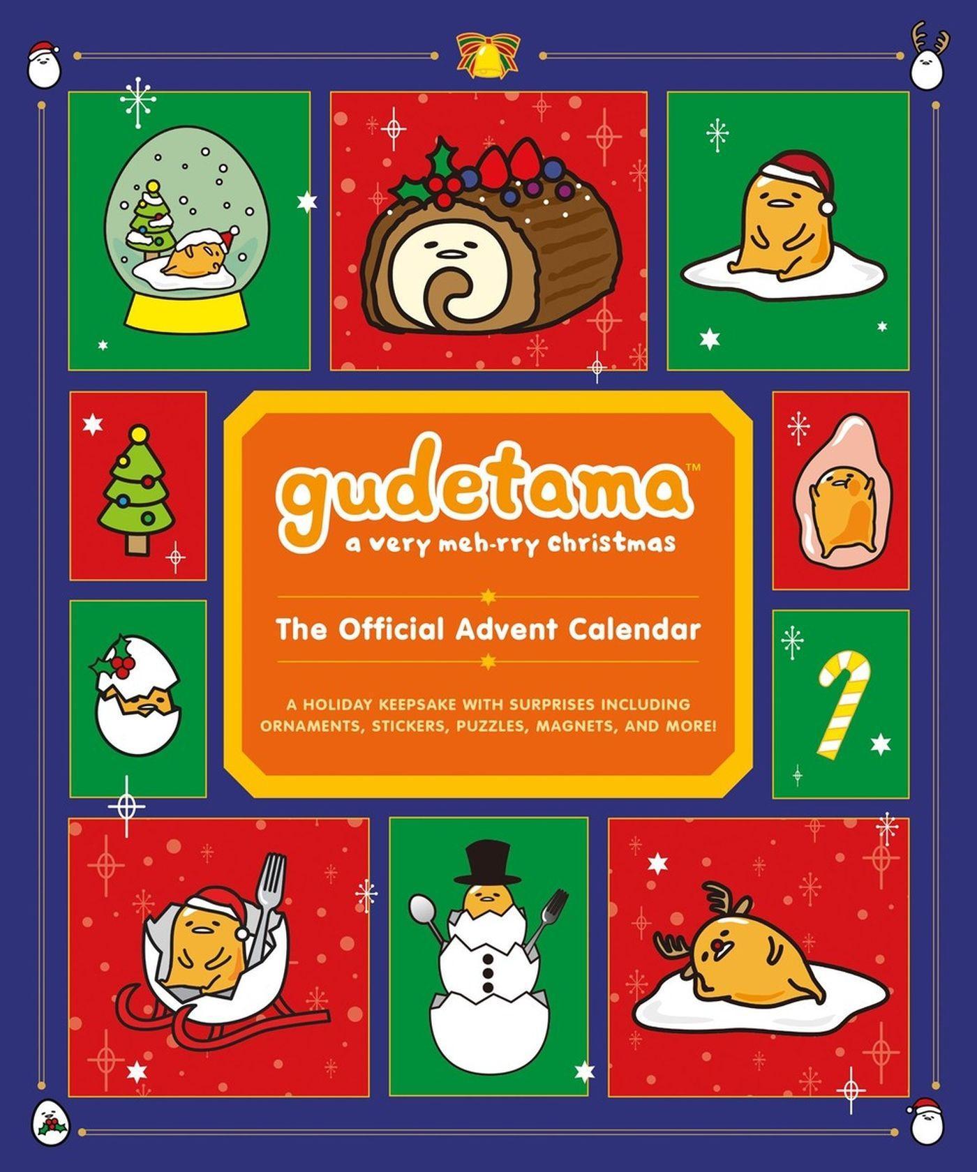 Cover: 9780762486267 | Gudetama: A Very Meh-Rry Christmas: The Official Advent Calendar