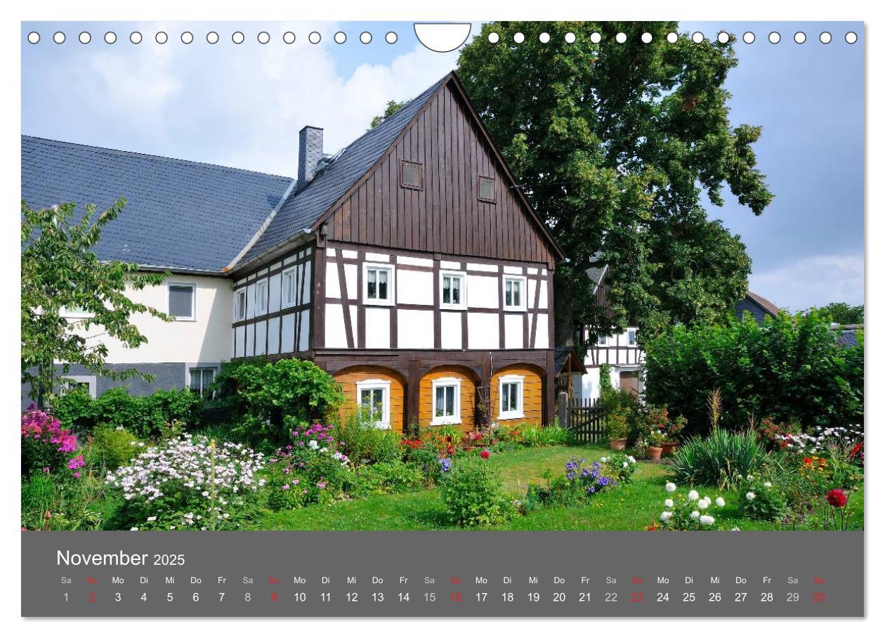 Bild: 9783435689965 | Umgebindehäuser in der Oberlausitz (Wandkalender 2025 DIN A4 quer),...