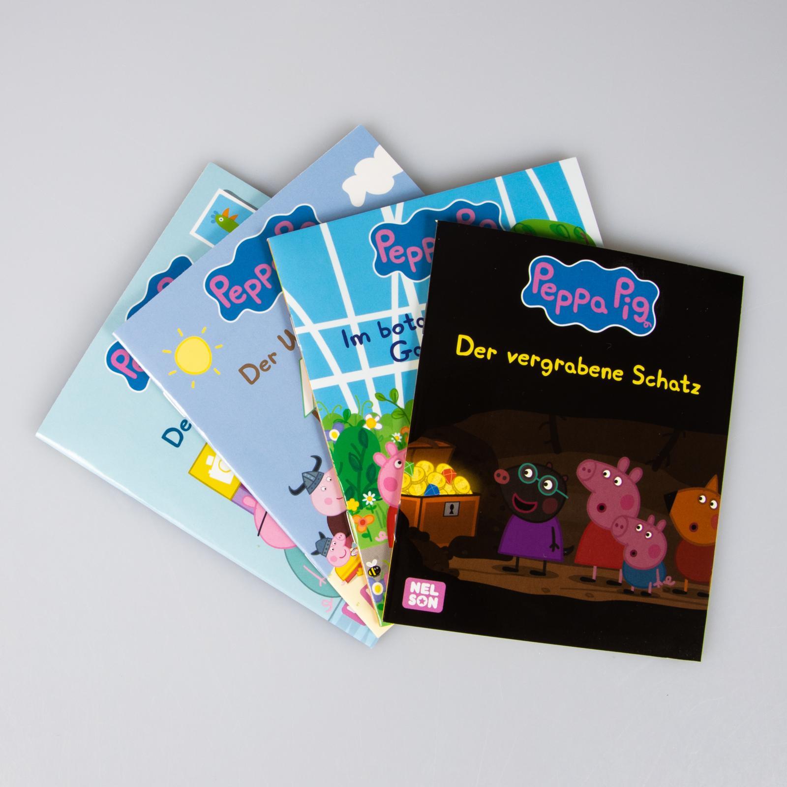 Bild: 9783845121963 | Nelson Mini-Bücher: 4er Peppa Pig 21-24 | Box | Nelson Mini-Bücher