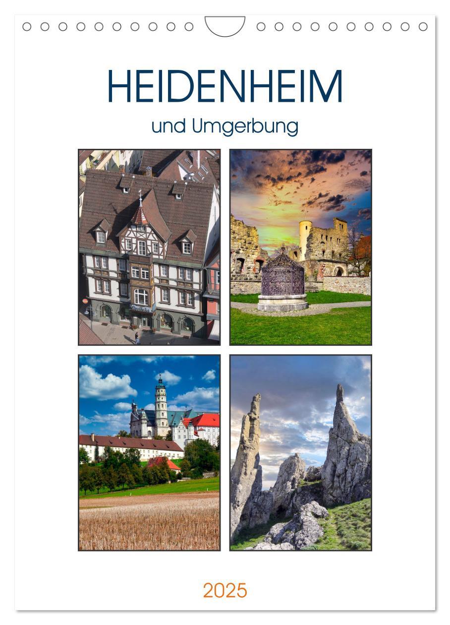 Cover: 9783435902934 | Heidenheim und Umgebung (Wandkalender 2025 DIN A4 hoch), CALVENDO...