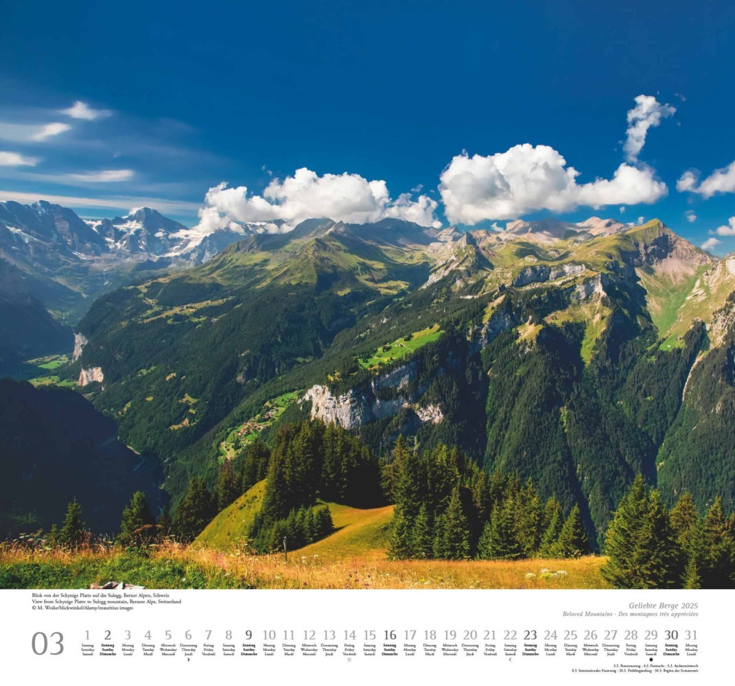 Bild: 4250809652689 | DUMONT - Geliebte Berge 2025 Wandkalender, 38x35,5cm,...