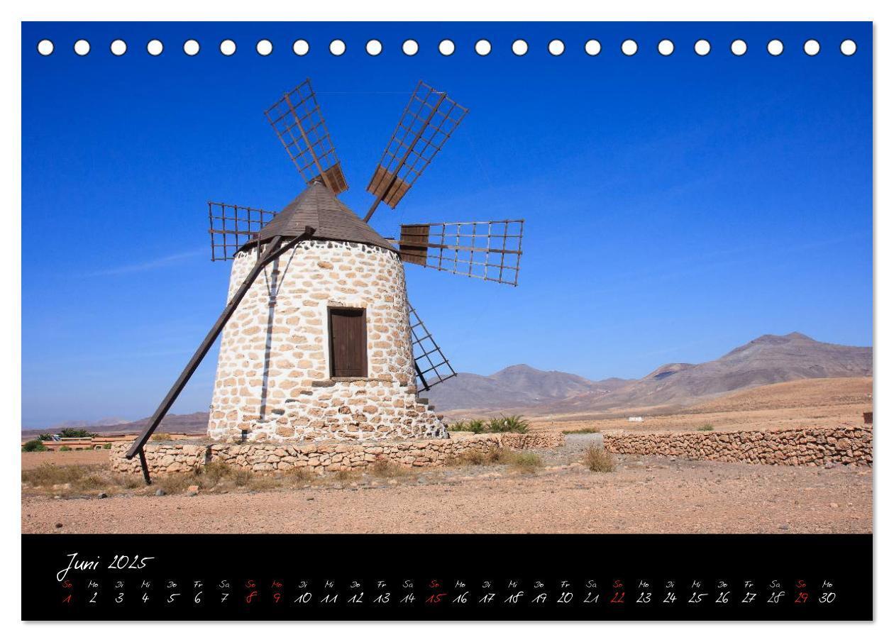 Bild: 9783435776894 | Fuerteventura (Tischkalender 2025 DIN A5 quer), CALVENDO...