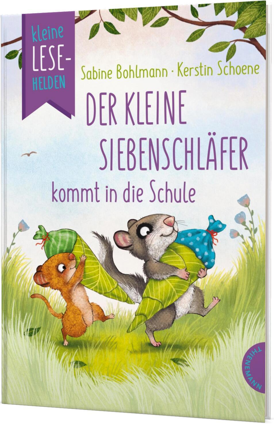 Cover: 9783522185929 | Kleine Lesehelden: Der kleine Siebenschläfer kommt in die Schule