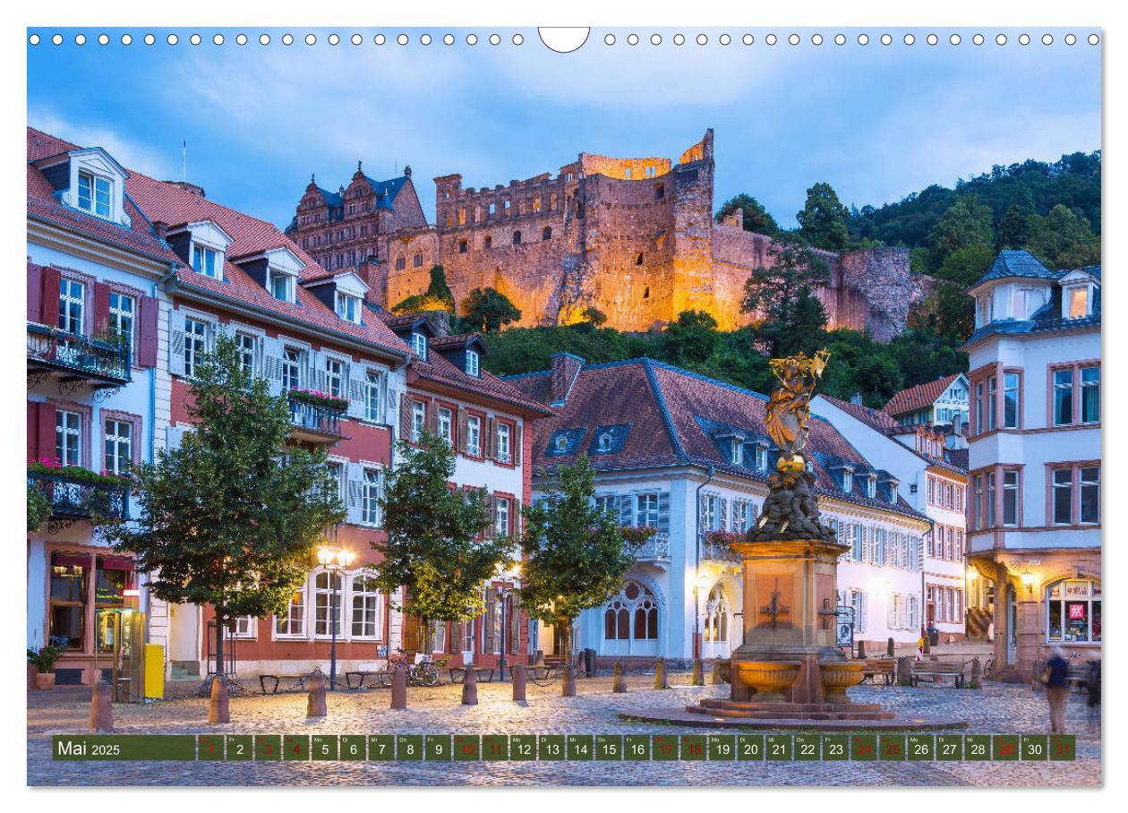 Bild: 9783435331314 | Heidelberger Neckarzauber (Wandkalender 2025 DIN A3 quer), CALVENDO...