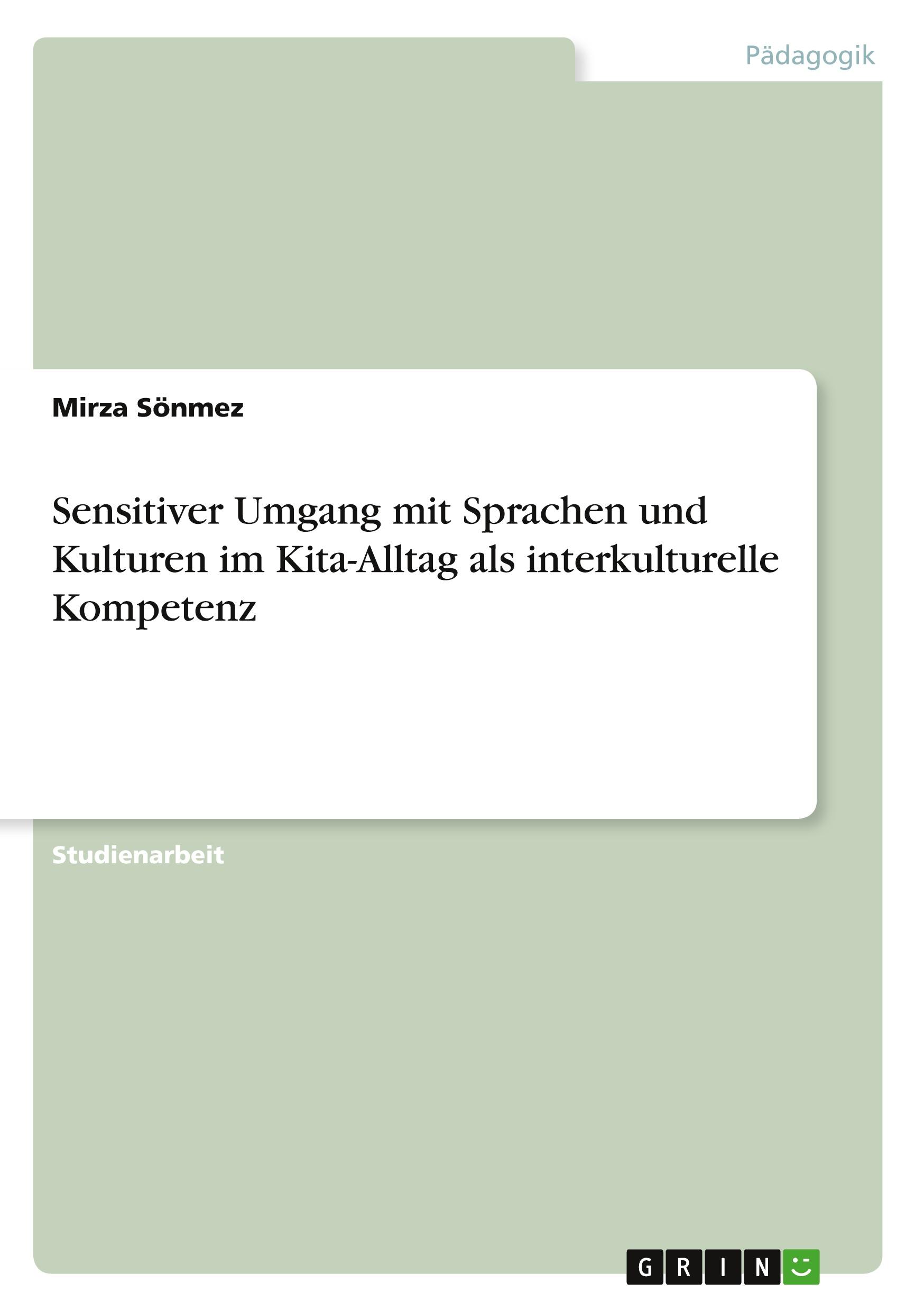 Cover: 9783346847836 | Sensitiver Umgang mit Sprachen und Kulturen im Kita-Alltag als...