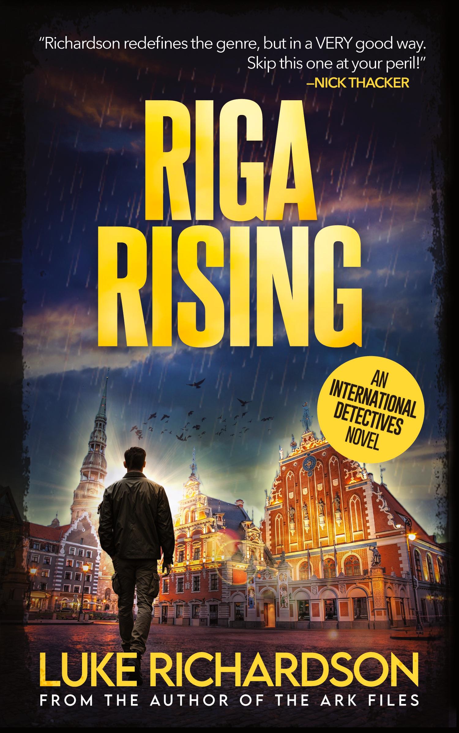 Cover: 9781739352295 | Riga Rising | International Detectives book 5 | Luke Richardson | Buch