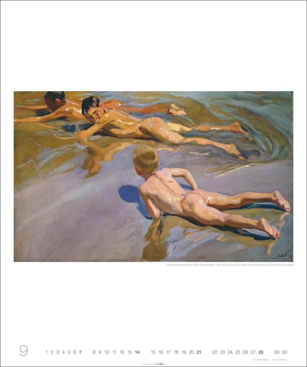 Bild: 9783839901267 | Joaquín Sorolla Edition Kalender 2025 - Sommer · Sonne · Meer | 14 S.