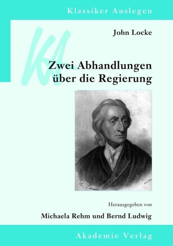 Cover: 9783050050768 | Zwei Abhandlungen über die Regierung | Mit Beitr. in engl. Sprache