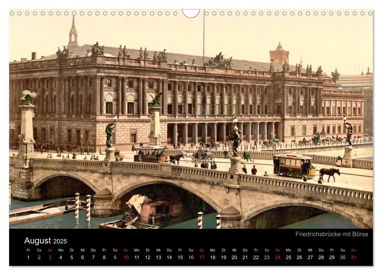 Bild: 9783435820719 | Berlin um 1900 (Wandkalender 2025 DIN A3 quer), CALVENDO...