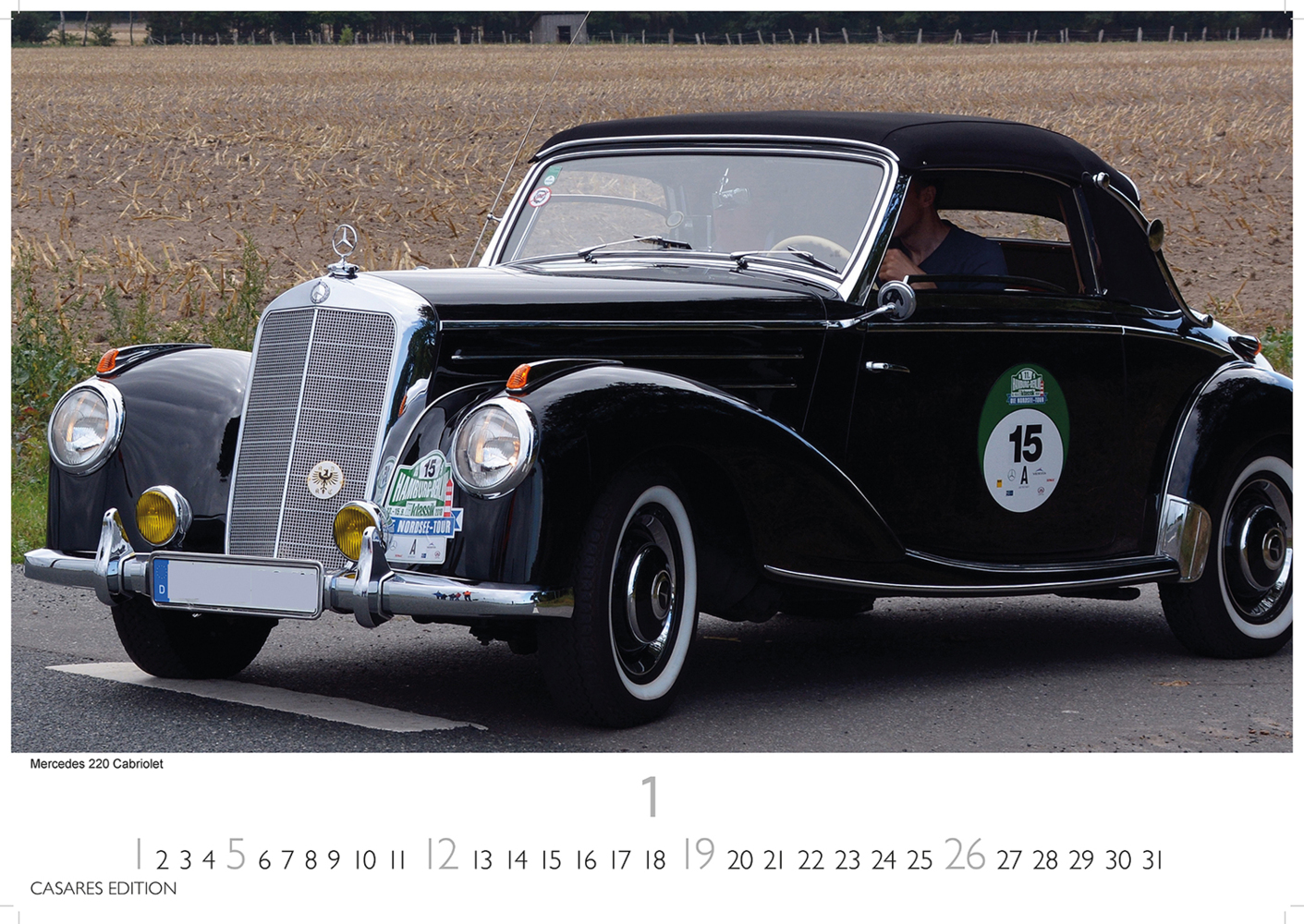 Bild: 9781835241004 | Mercedes Classic Cars 2025 L 35x50cm | Kalender | 14 S. | Deutsch