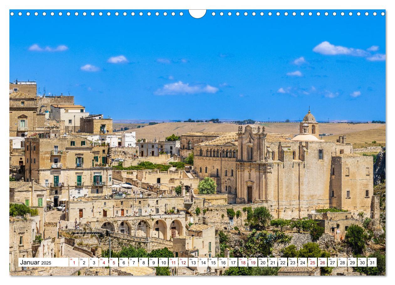 Bild: 9783383938122 | Matera - Die Stadt der Sassi (Wandkalender 2025 DIN A3 quer),...