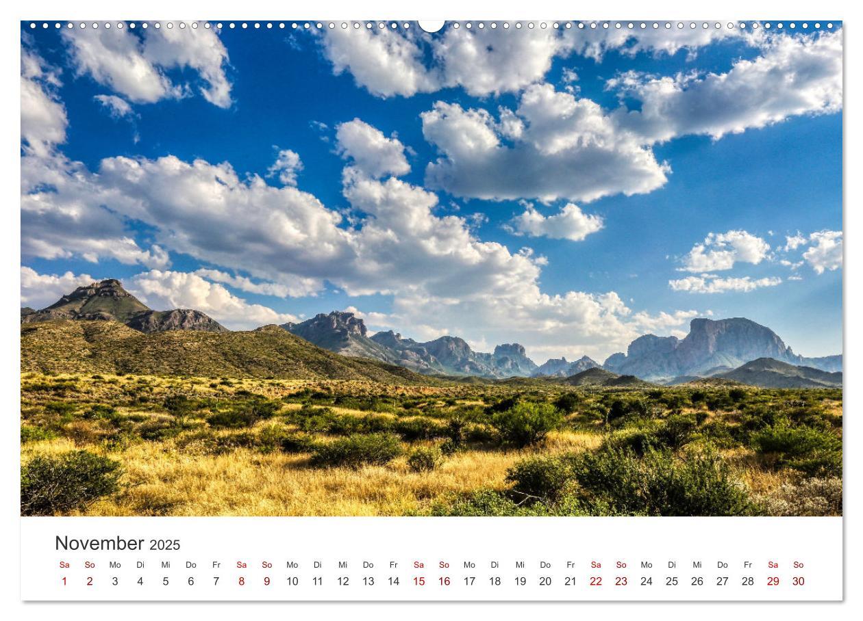 Bild: 9783457181959 | Texas - The Lone Star State (Wandkalender 2025 DIN A2 quer),...