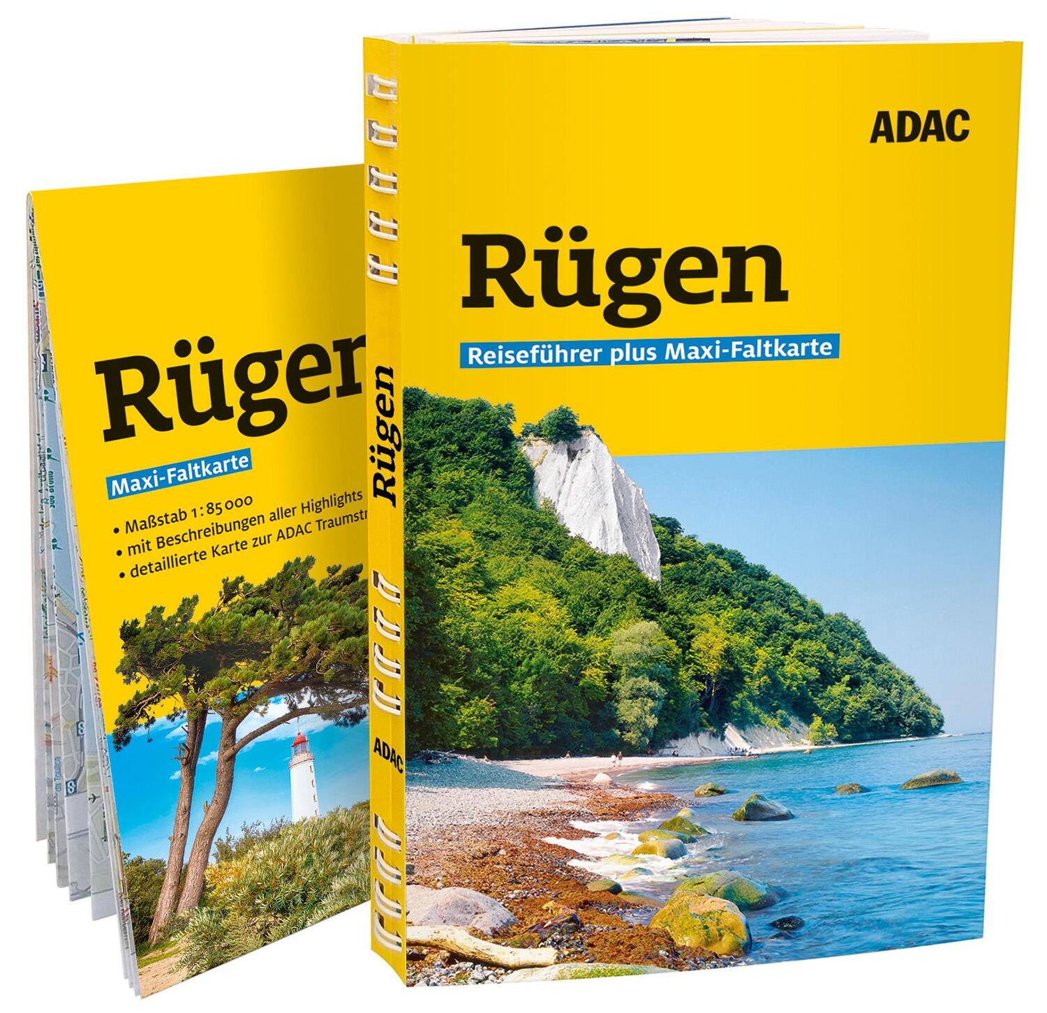 Cover: 9783956899072 | ADAC Reiseführer plus Rügen mit Hiddensee und Stralsund | Katja Gartz