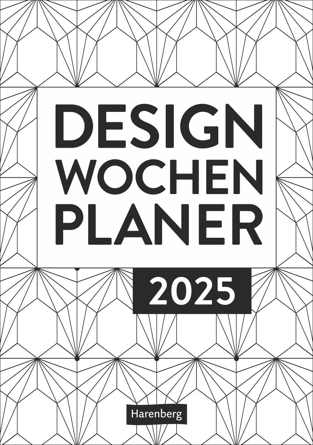 Cover: 9783840035449 | Design-Wochenplaner 2025 | Kalender | Spiralbindung | 108 S. | Deutsch