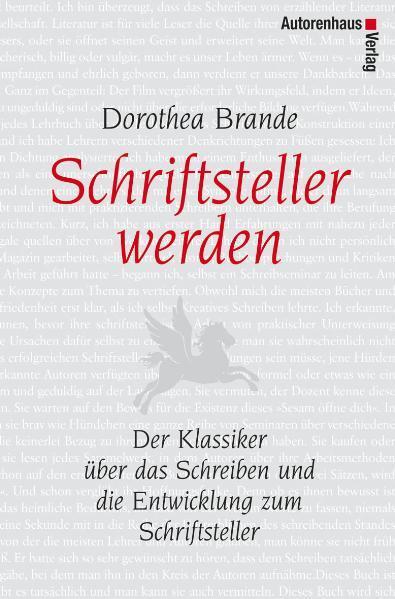 Cover: 9783866710696 | Schriftsteller werden | Dorothea Brande | Buch | 133 S. | Deutsch