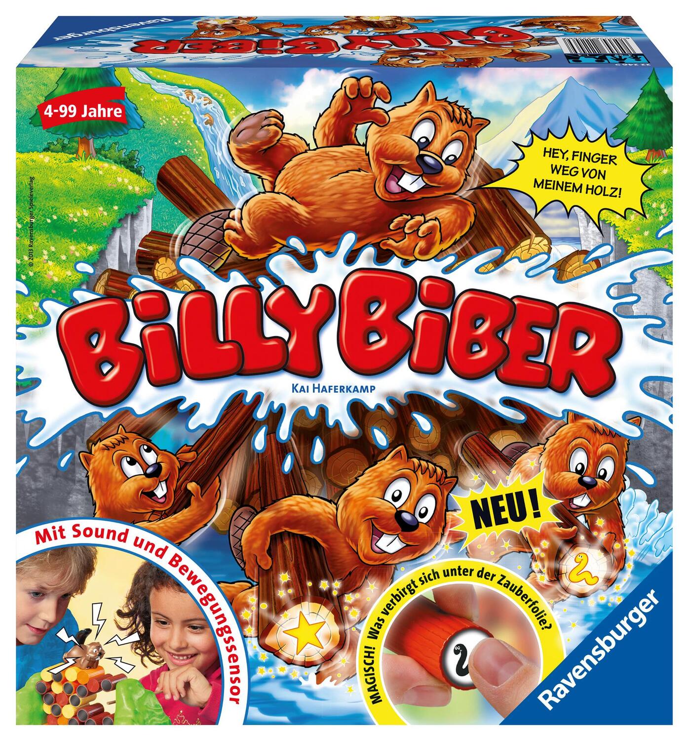 Cover: 4005556222469 | Billy Biber | Lustige Kinderspiele | Spiel | 22246 | Deutsch | 2013