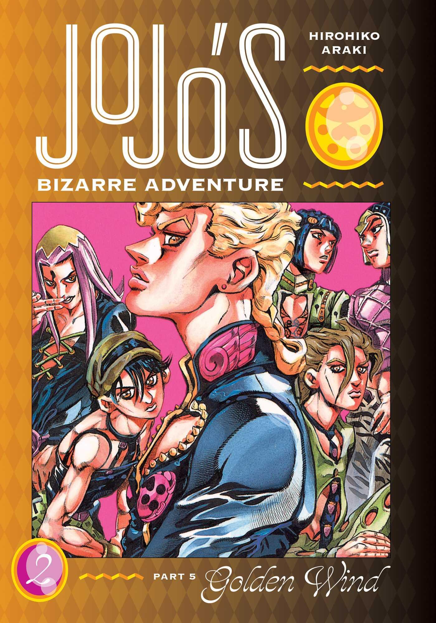 Cover: 9781974723997 | JoJo's Bizarre Adventure: Part 5--Golden Wind, Vol. 2 | Hirohiko Araki