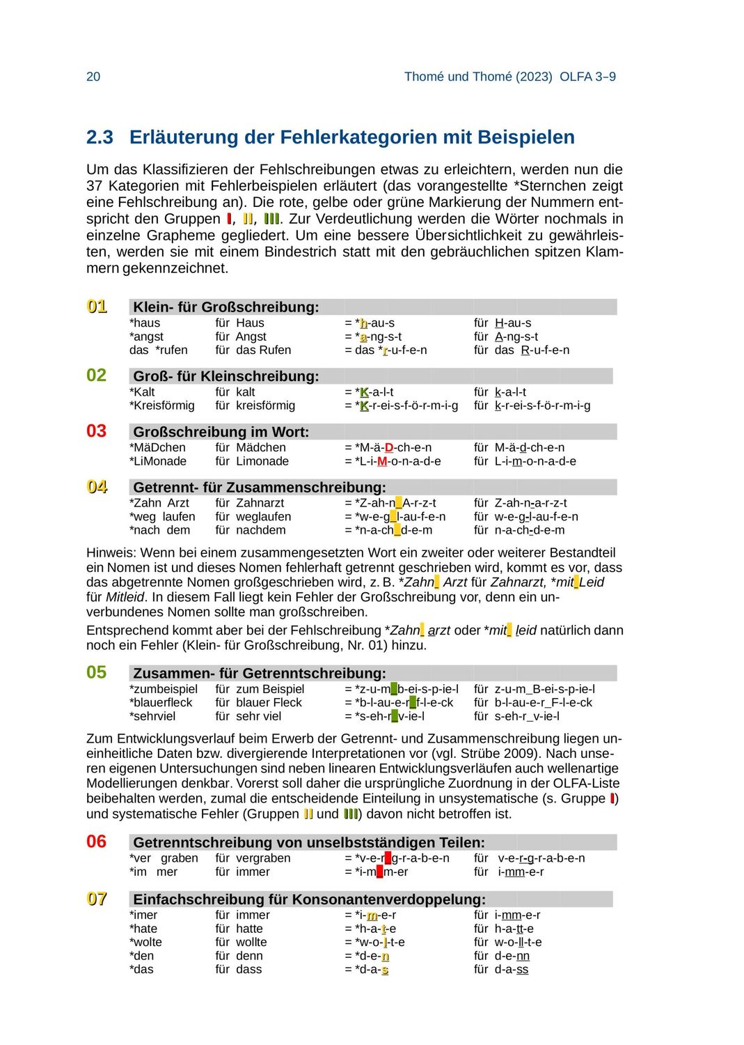 Bild: 9783942122221 | OLFA 3-9: Oldenburger Fehleranalyse für die Klassen 3-9 | Broschüre