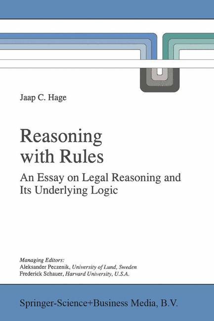 Cover: 9789048147731 | Reasoning with Rules | Jaap Hage | Taschenbuch | Paperback | xiv