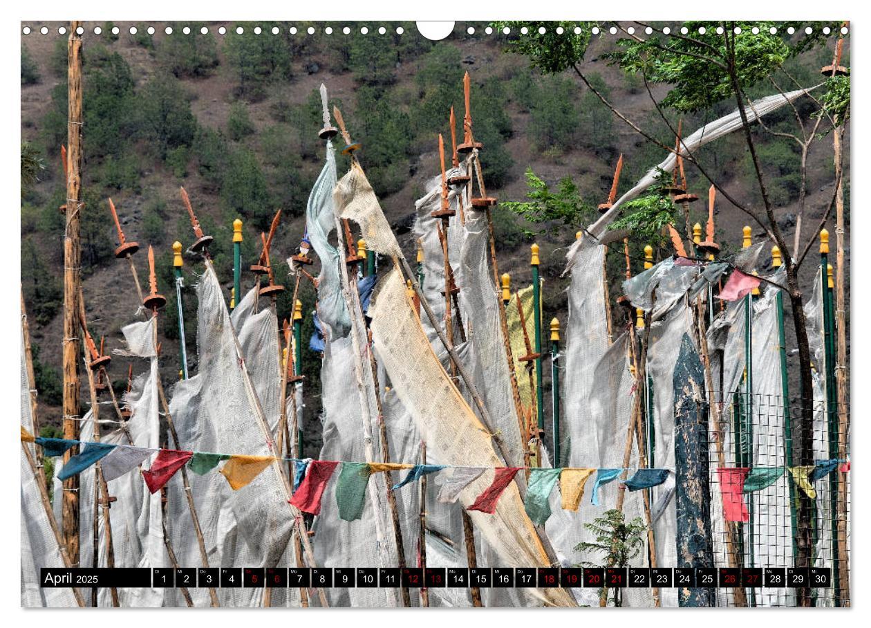 Bild: 9783435335886 | Bhutan - Natur und Tradition (Wandkalender 2025 DIN A3 quer),...