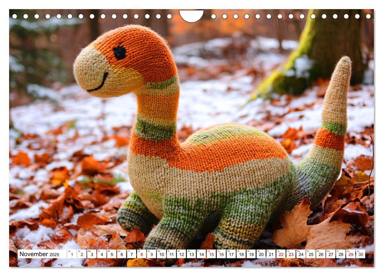 Bild: 9783457199107 | Strick-Safari - Gestrickte Tiere zum Verlieben (Wandkalender 2025...