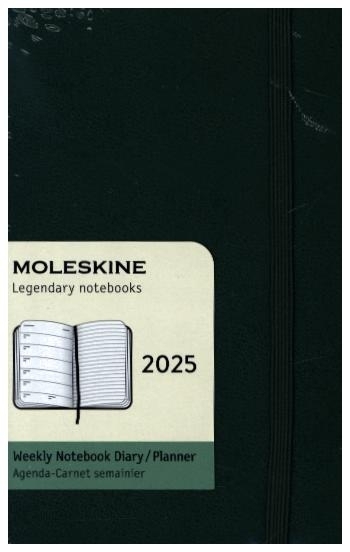 Cover: 8056999270735 | Moleskine 12 Monate Wochen Notizkalender 2025, Pocket/A6 | Buch | 2025