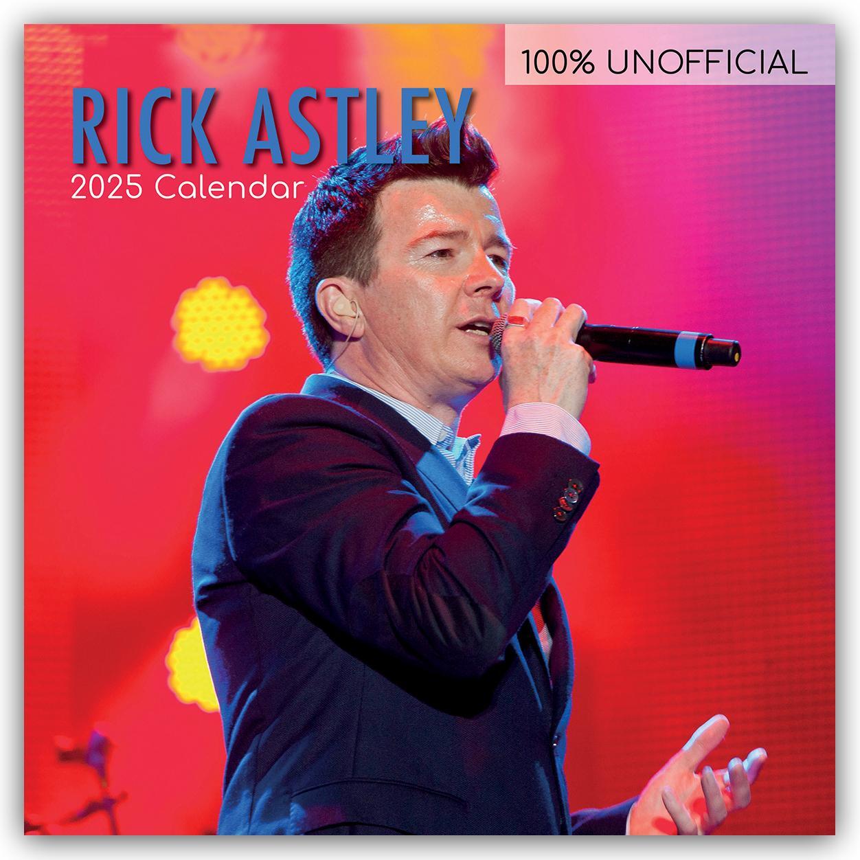 Cover: 9781835367766 | Rick Astley 2025 - 16-Monatskalender | The Gifted | Kalender | 14 S.