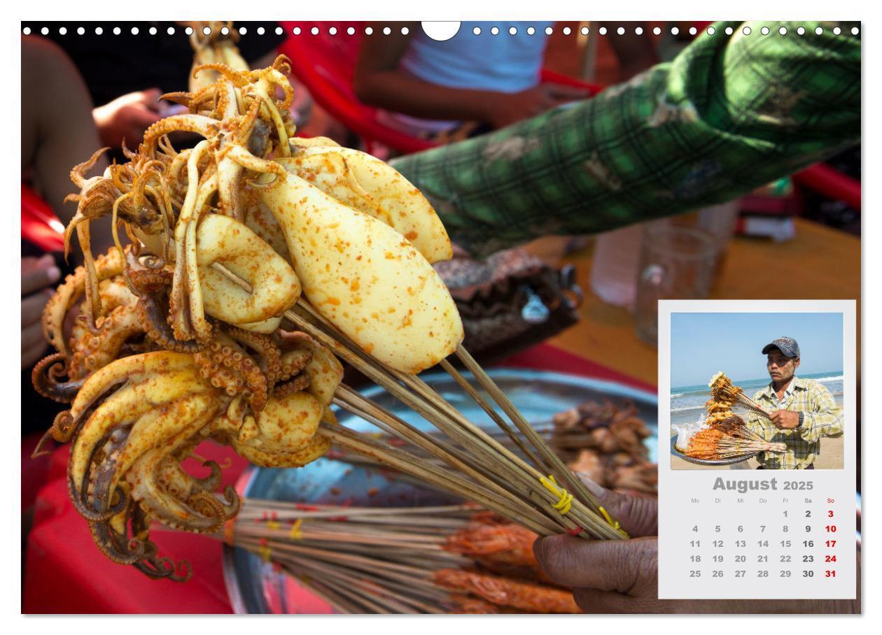 Bild: 9783435085118 | ASIA STREET FOOD - So schmeckt Asien (Wandkalender 2025 DIN A3...