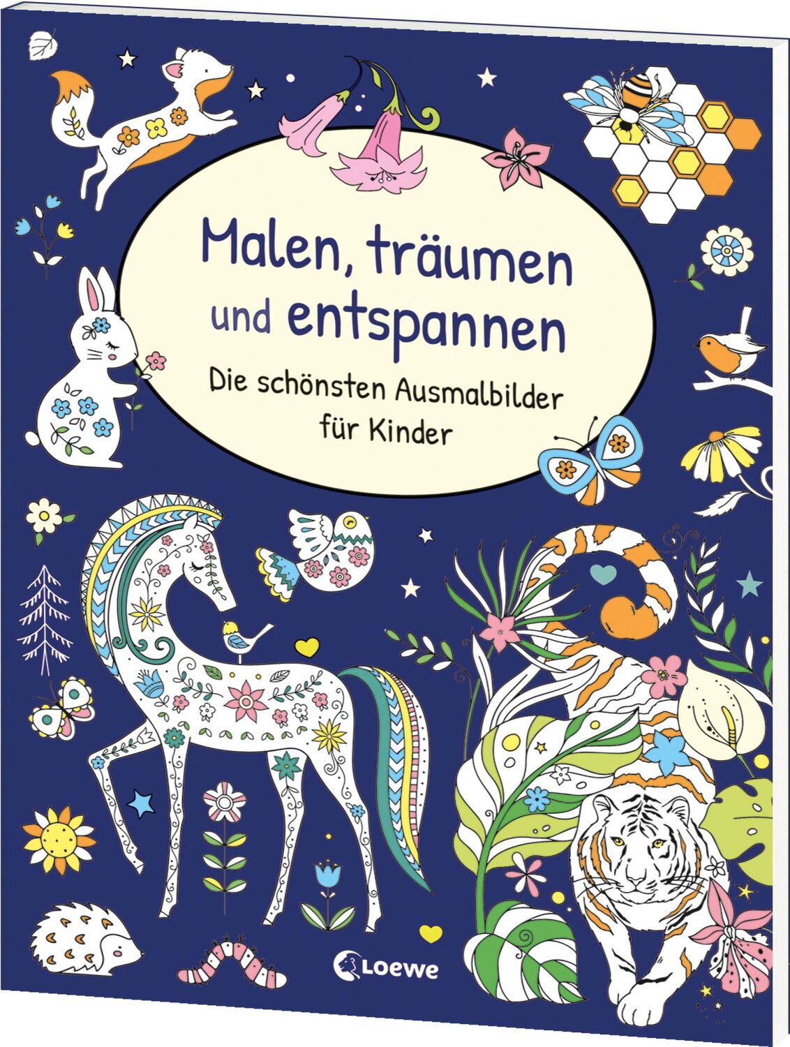 Cover: 9783743216945 | Malen, träumen und entspannen - Die schönsten Ausmalbilder für Kinder