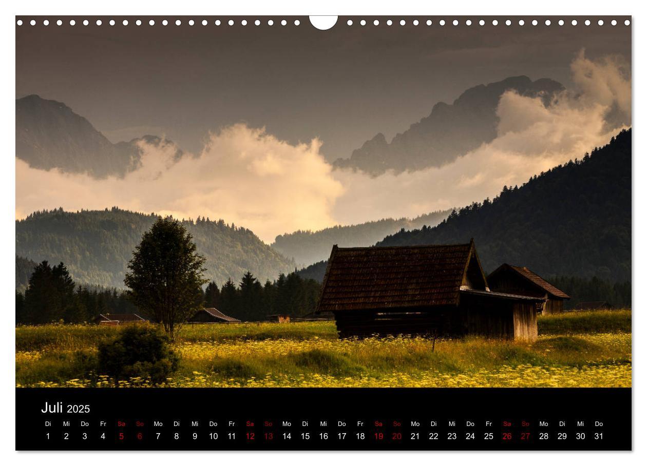 Bild: 9783435455591 | Bayerische Landschaften (Wandkalender 2025 DIN A3 quer), CALVENDO...