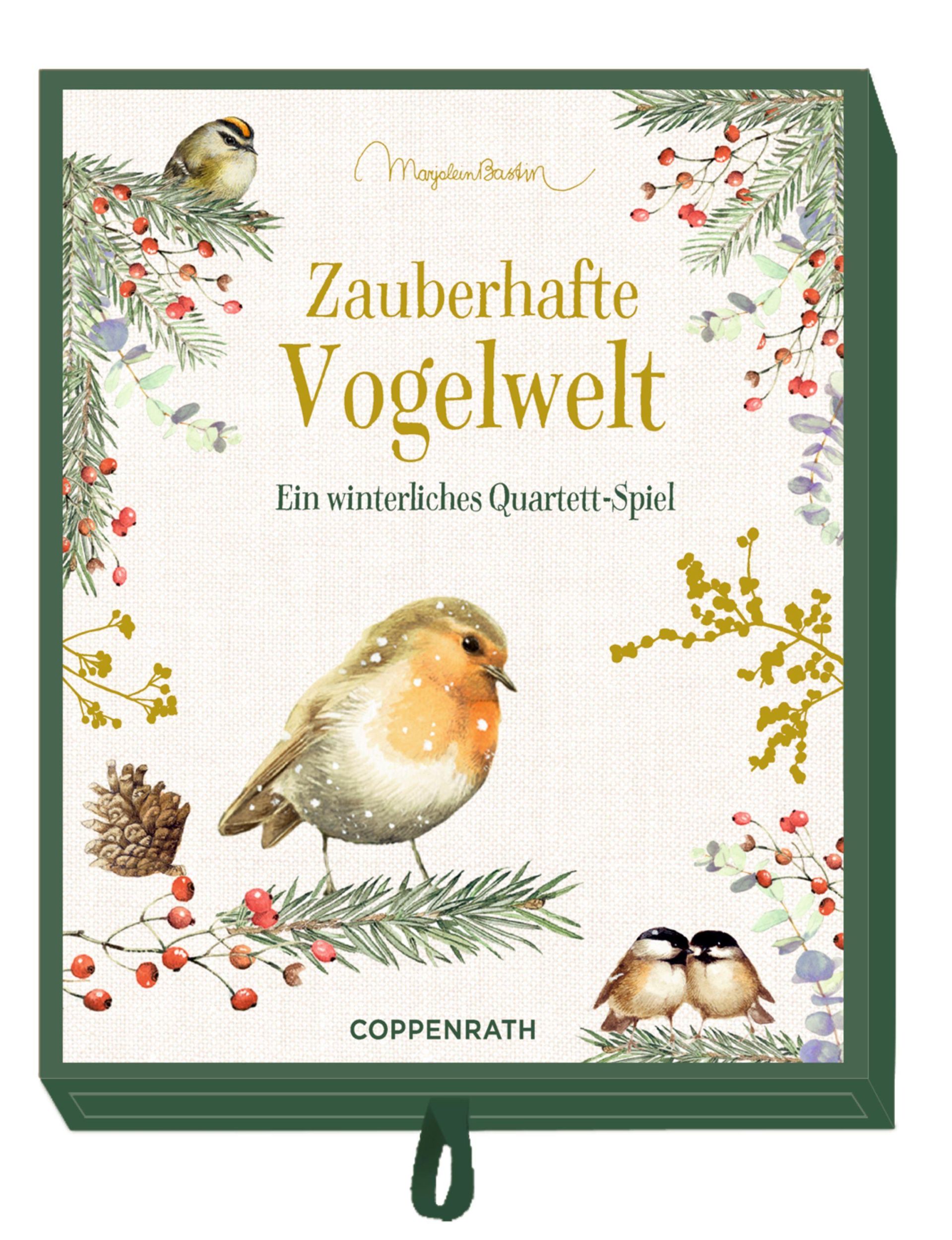 Cover: 4050003956053 | Schachtelspiel - Zauberhafte Vogelwelt | Marjolein Bastin | 32 S.