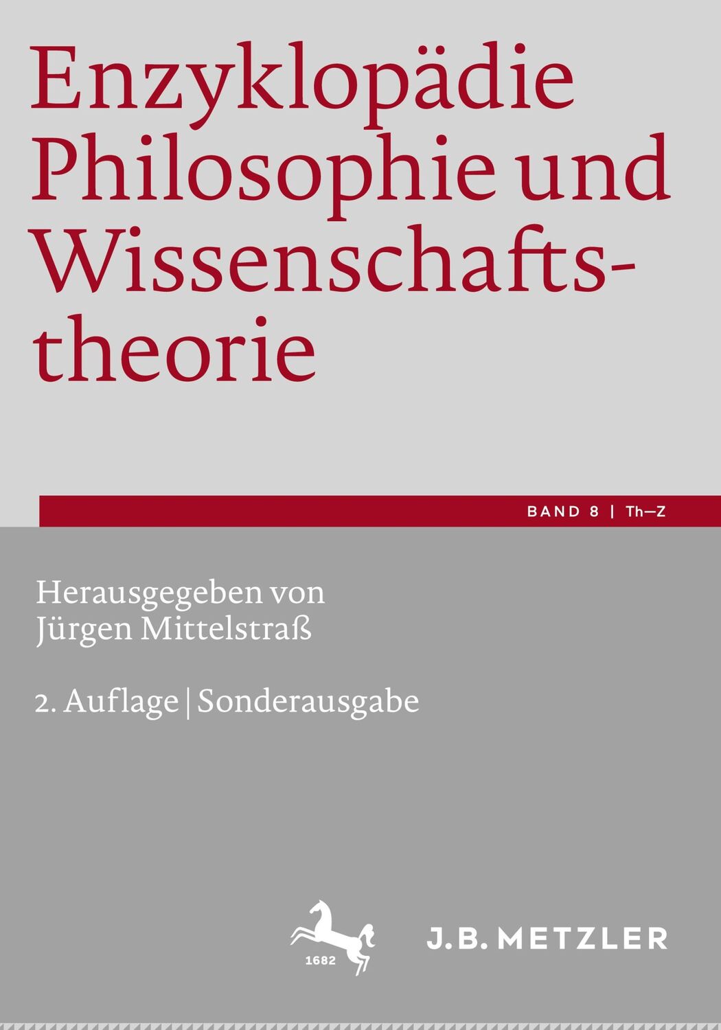 Cover: 9783662677735 | Enzyklopädie Philosophie und Wissenschaftstheorie | Bd. 8: Th¿Z | Buch