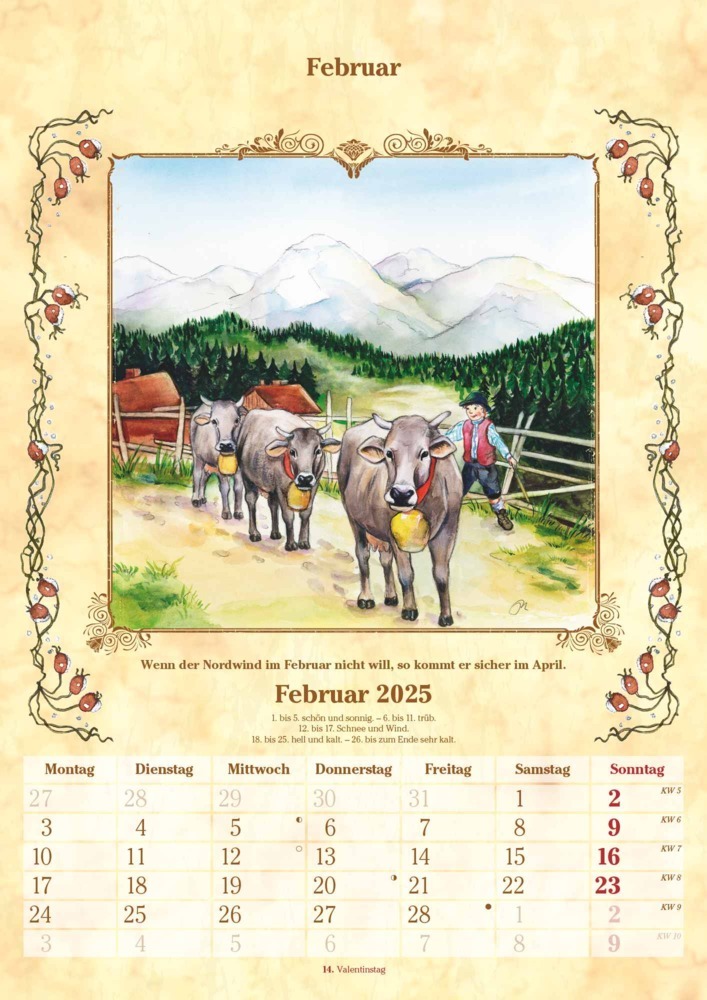 Bild: 4251732342043 | Alpha Edition - Bauernkalender 2025 Bildkalender, 29,7x42cm,...