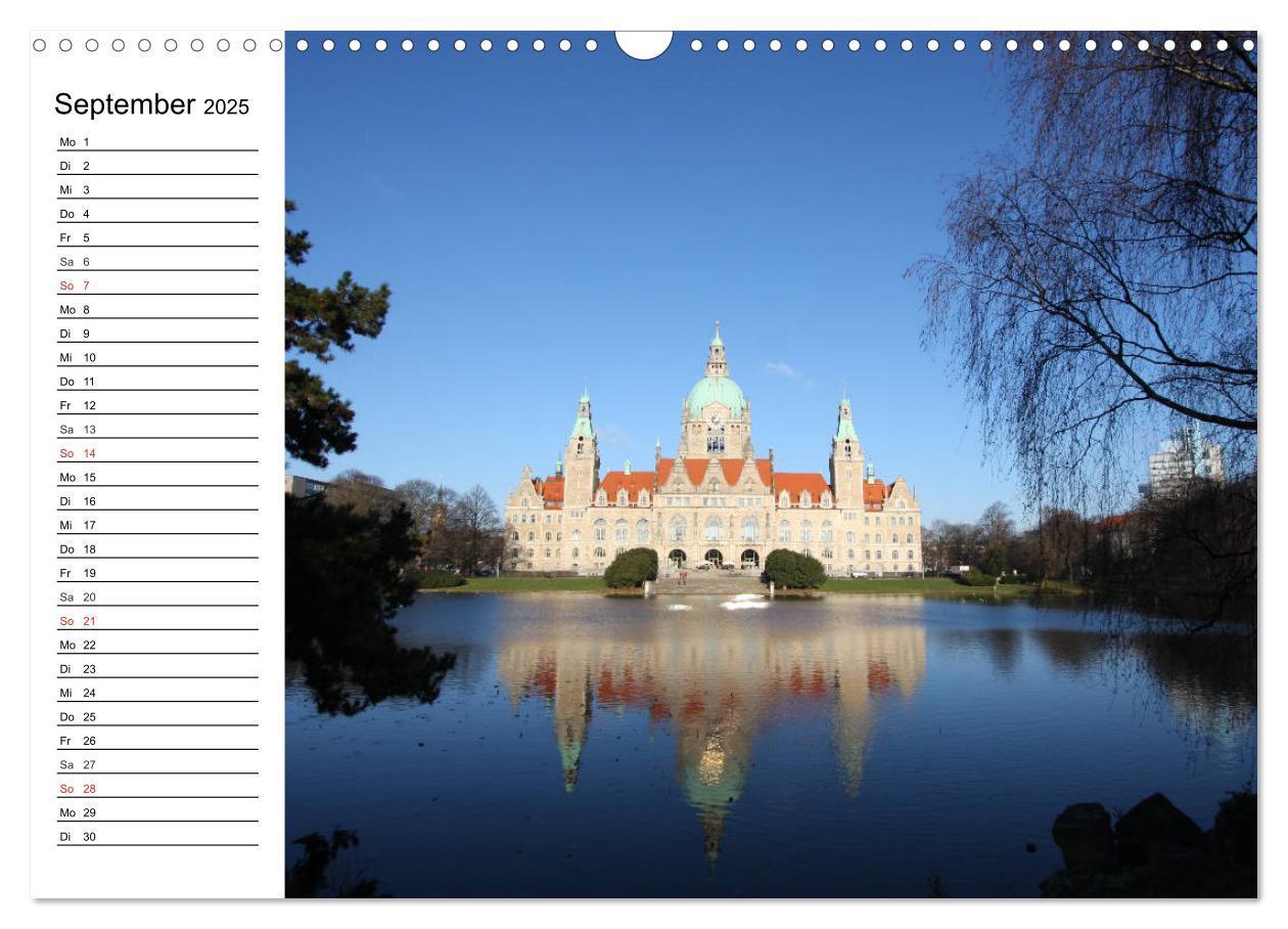 Bild: 9783435539307 | Hannover erleben (Wandkalender 2025 DIN A3 quer), CALVENDO...