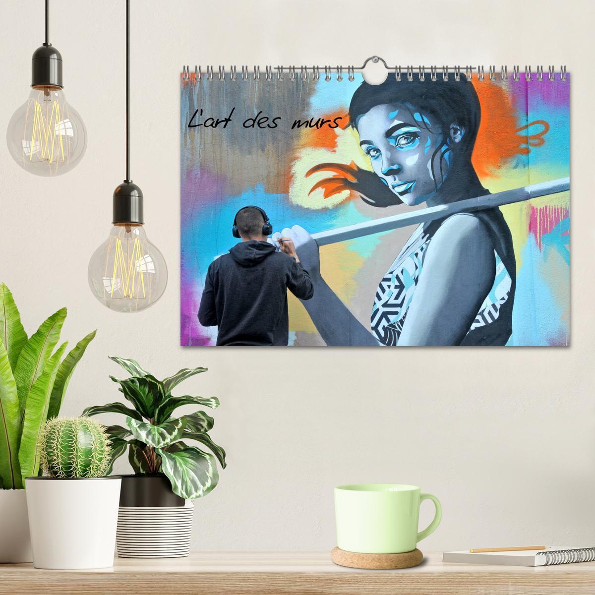 Bild: 9781325942268 | L'art des murs (Calendrier mural 2025 DIN A4 vertical), CALVENDO...