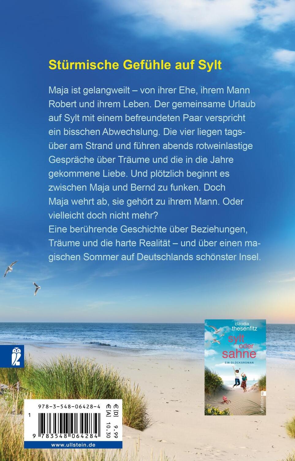 Rückseite: 9783548064284 | Sylt auf unserer Haut | Claudia Thesenfitz | Taschenbuch | 288 S.