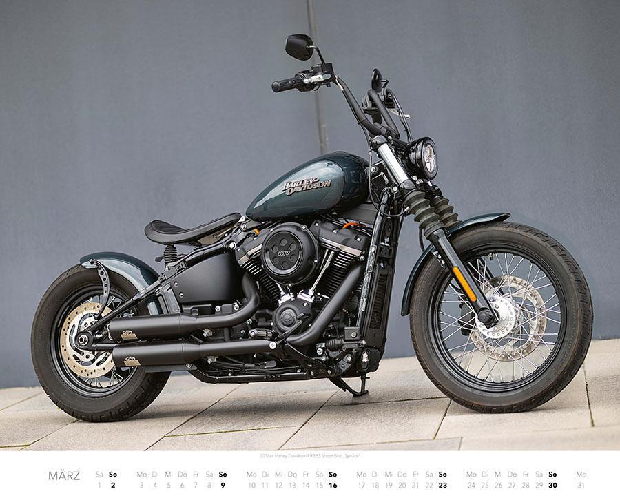 Bild: 9783966647878 | Best of Harley Davidson Kalender 2025 | Dieter Rebmann | Kalender