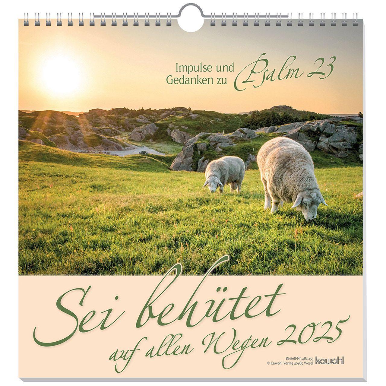 Cover: 9783754825358 | Sei behütet auf allen Wegen 2025 | Kalender | 14 S. | Deutsch | 2025