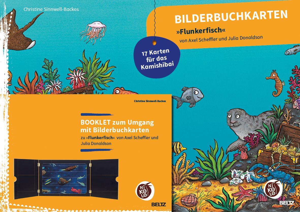 Cover: 4019172600181 | Bilderbuchkarten »Flunkerfisch« von Axel Scheffler und Julia Donaldson