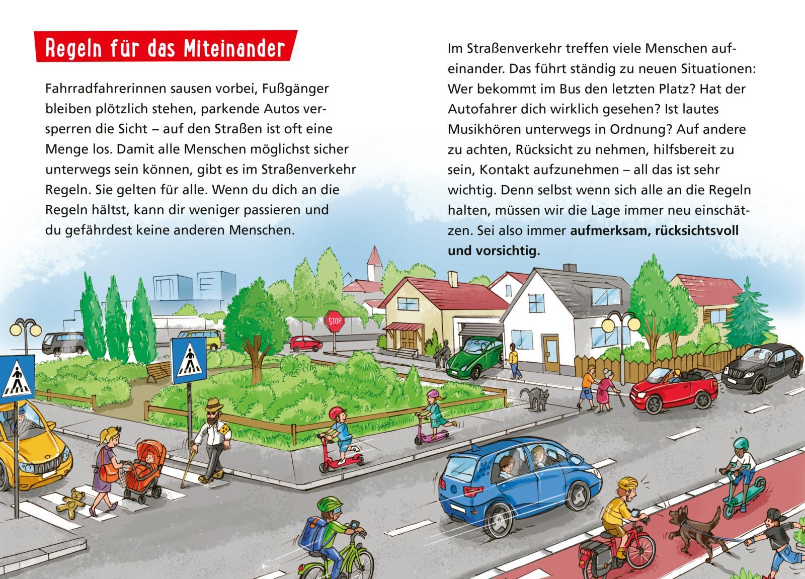 Bild: 9783551231819 | Pixi Wissen 80: VE 5 Sicher im Straßenverkehr | Christine Stahr | 2022