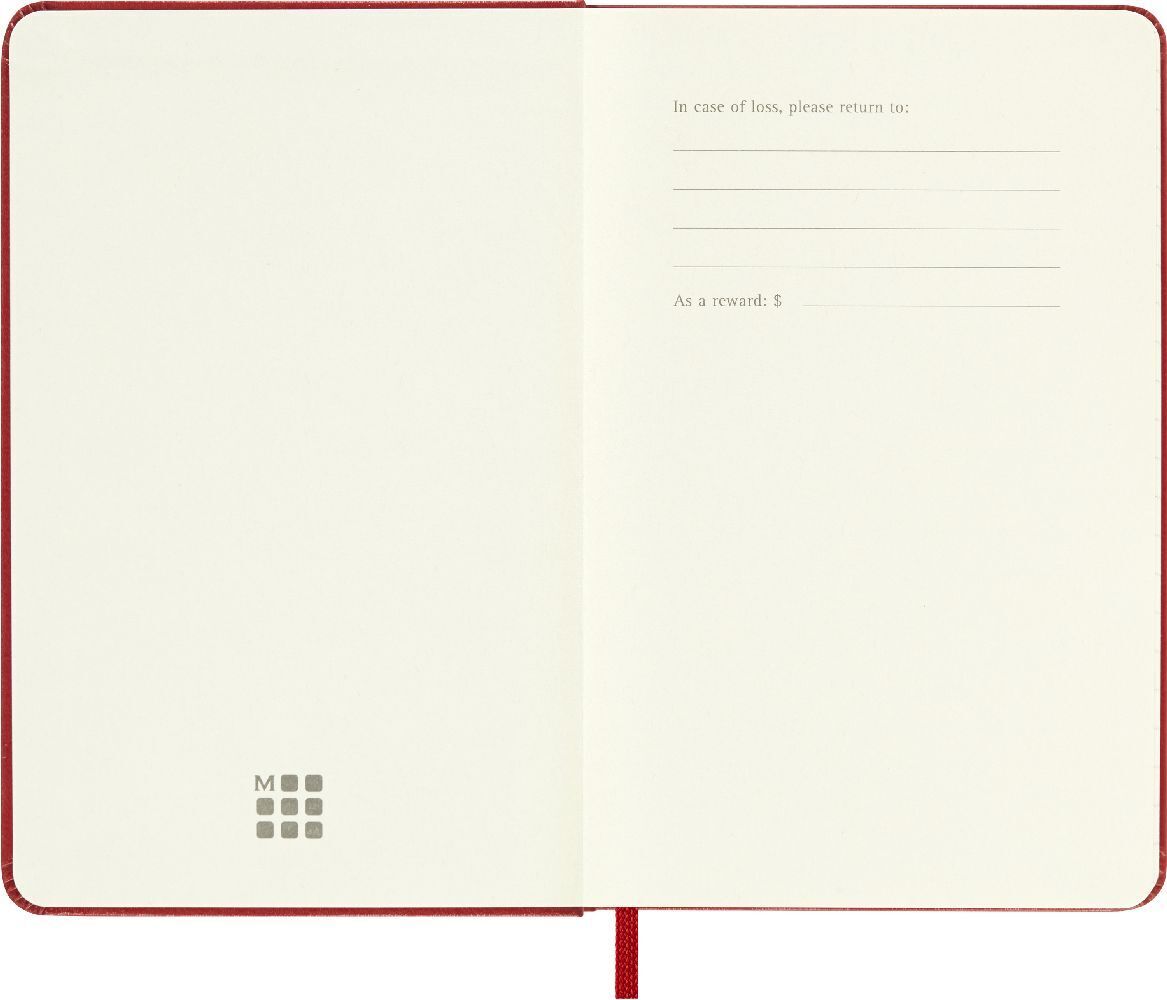 Bild: 8056598856989 | Moleskine 18 Monate Wochen Notizkalender 2023/2024, Pocket/A6,...