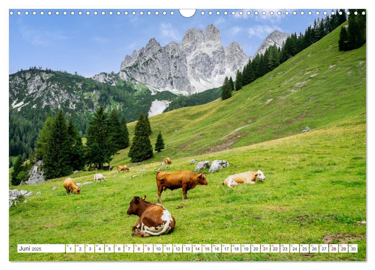 Bild: 9783435044177 | Das wunderbare Ramsau am Fuße des Dachsteins (Wandkalender 2025 DIN...