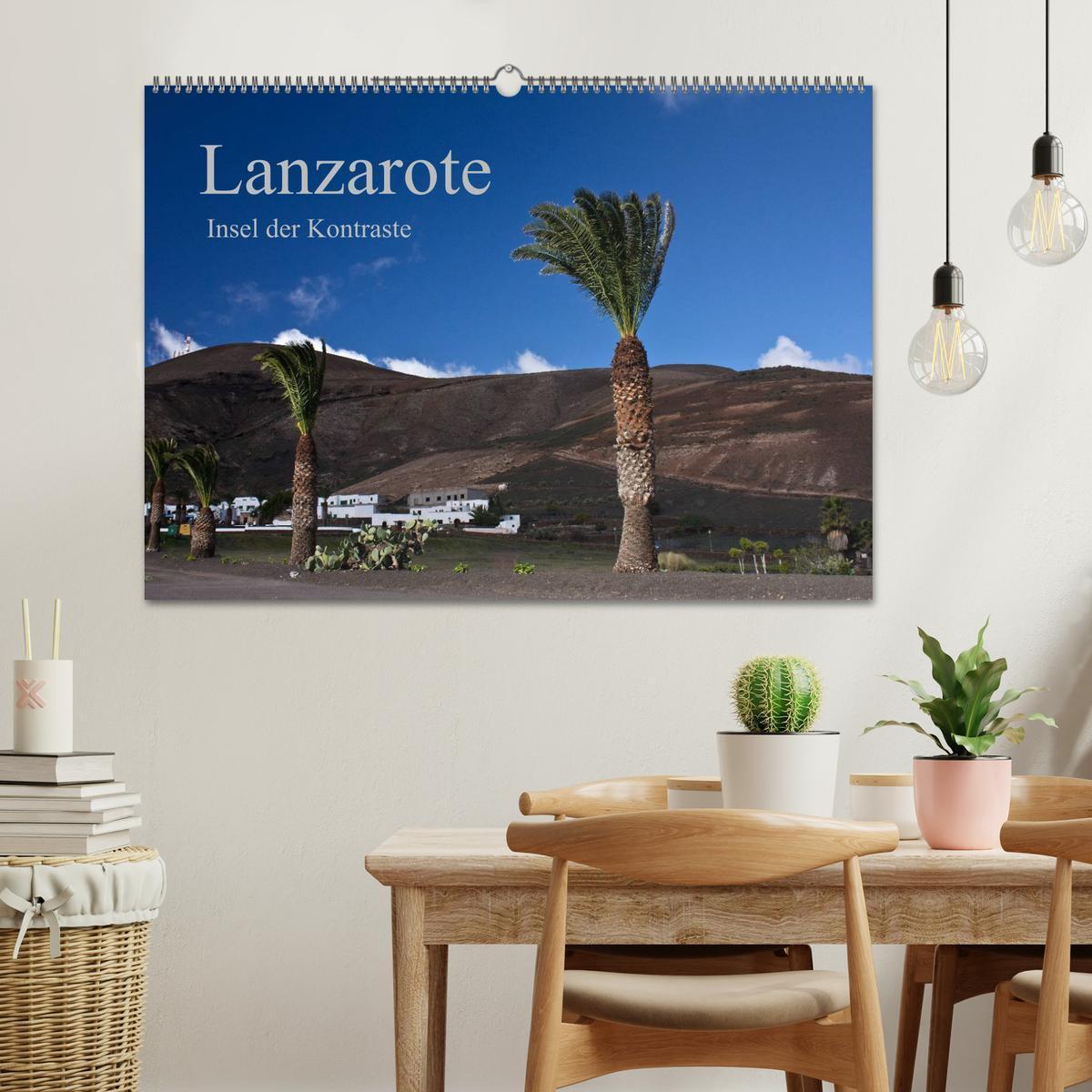 Bild: 9783435799916 | Lanzarote (Wandkalender 2025 DIN A2 quer), CALVENDO Monatskalender