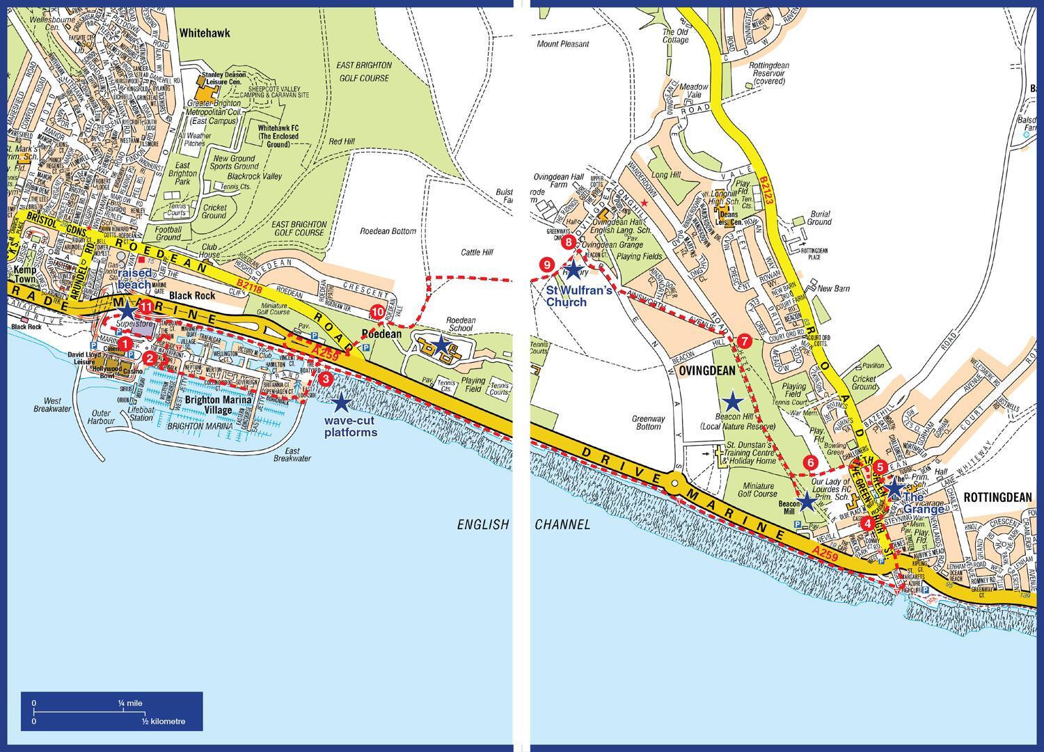 Bild: 9780008564957 | A -Z Brighton Hidden Walks | Discover 20 Routes in and Around the City