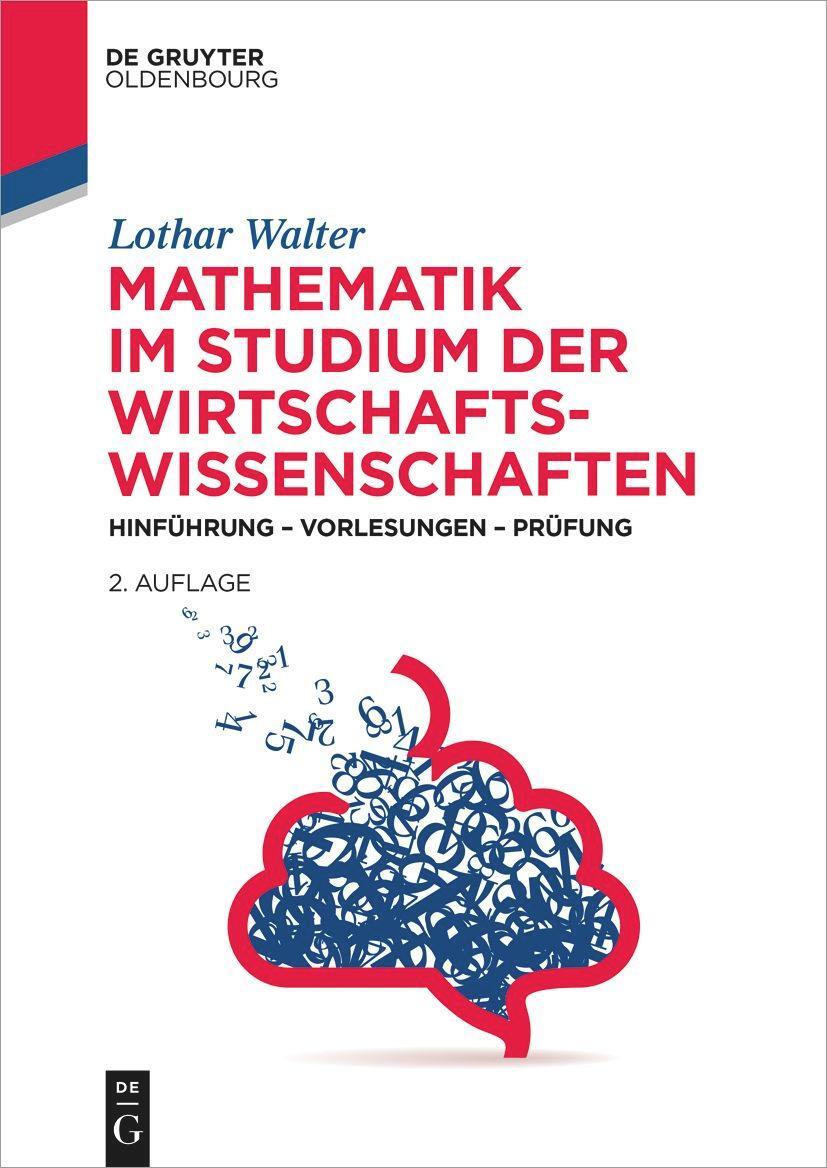 Cover: 9783111245997 | Mathematik im Studium der Wirtschaftswissenschaften | Lothar Walter