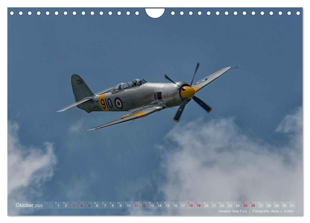 Bild: 9783383824012 | Classic Airplanes (Wandkalender 2025 DIN A4 quer), CALVENDO...