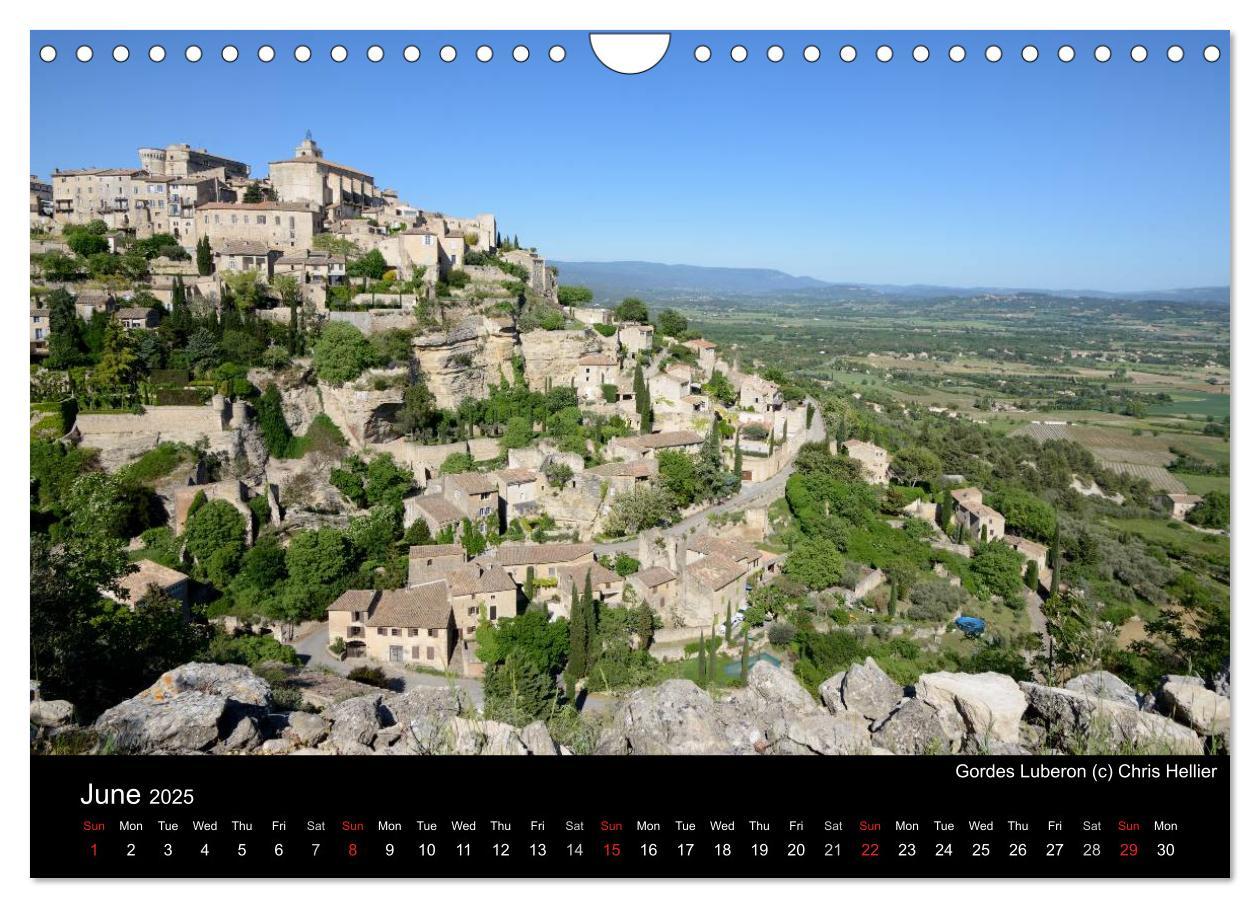 Bild: 9781325952465 | Villages of Provence (Wall Calendar 2025 DIN A4 landscape),...