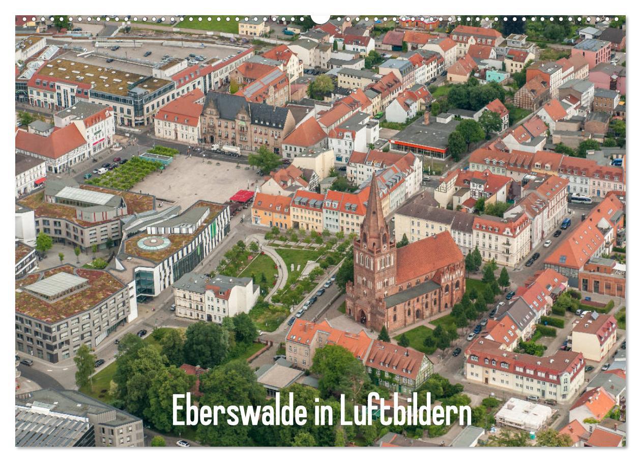 Cover: 9783435363360 | Eberswalde in Luftbildern (Wandkalender 2025 DIN A2 quer), CALVENDO...