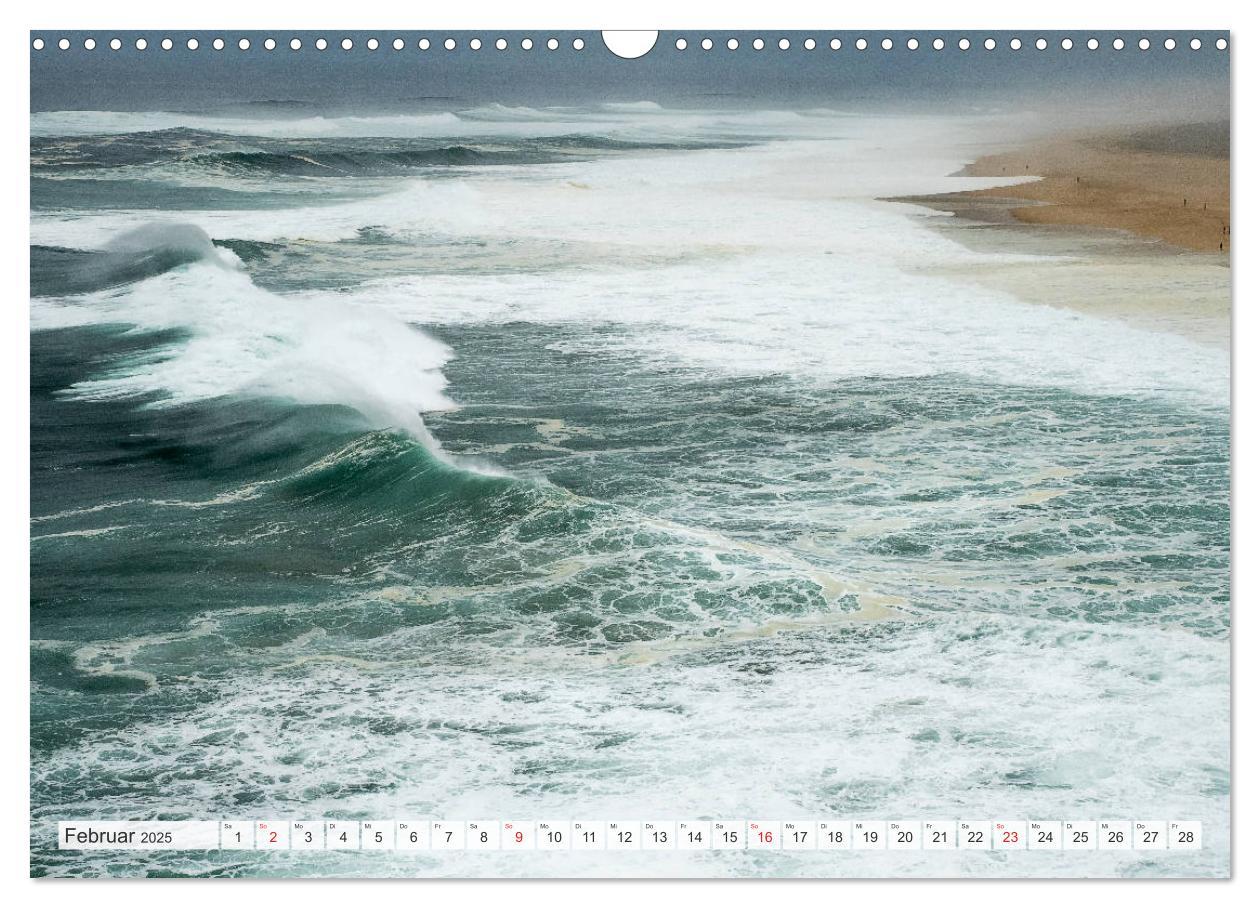 Bild: 9783435158188 | WASSERBERGE - Die Riesenwellen von Nazaré (Wandkalender 2025 DIN A3...