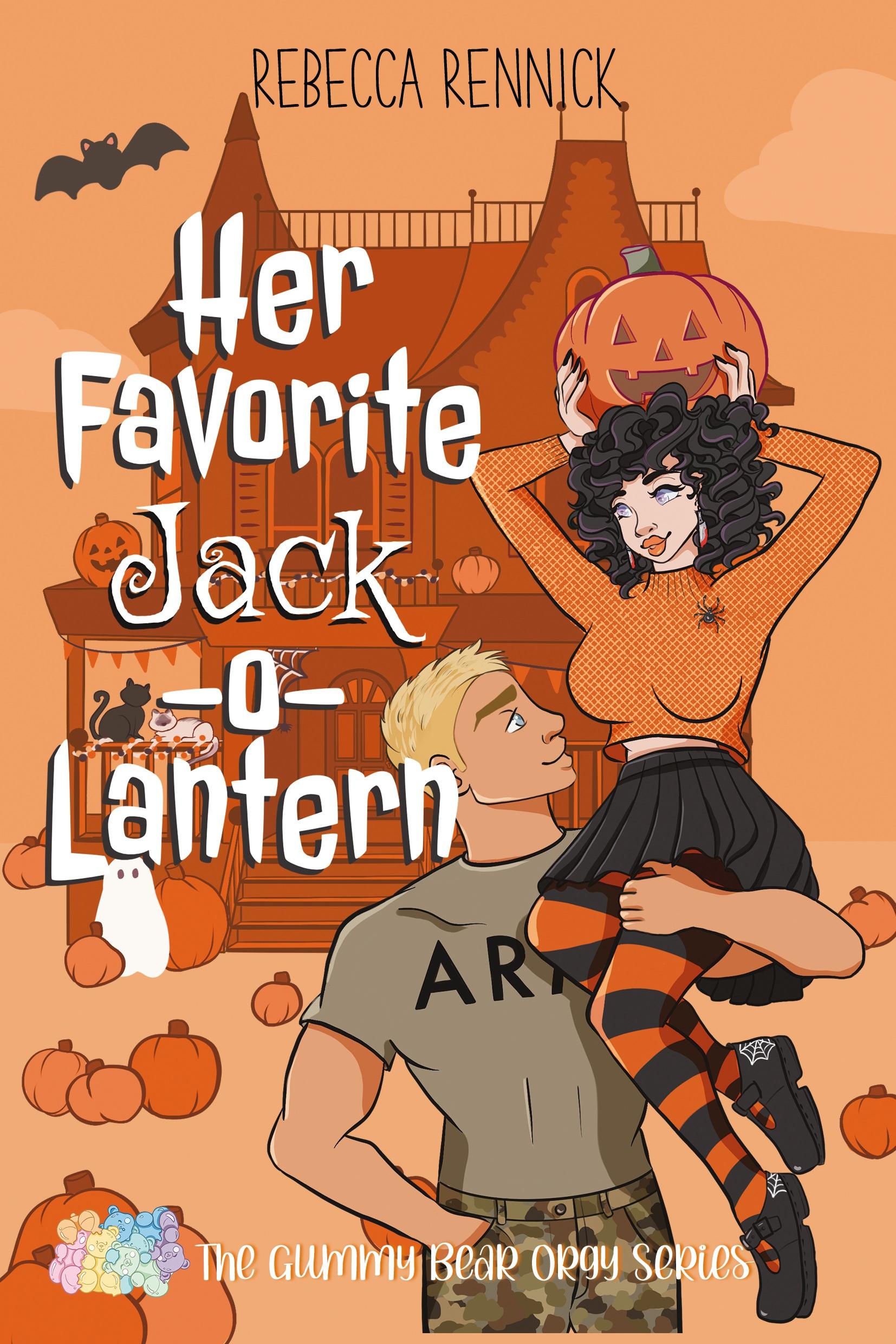 Cover: 9798218394646 | Her Favorite Jack-O-Lantern (Color Font Edition) | Rebecca Rennick